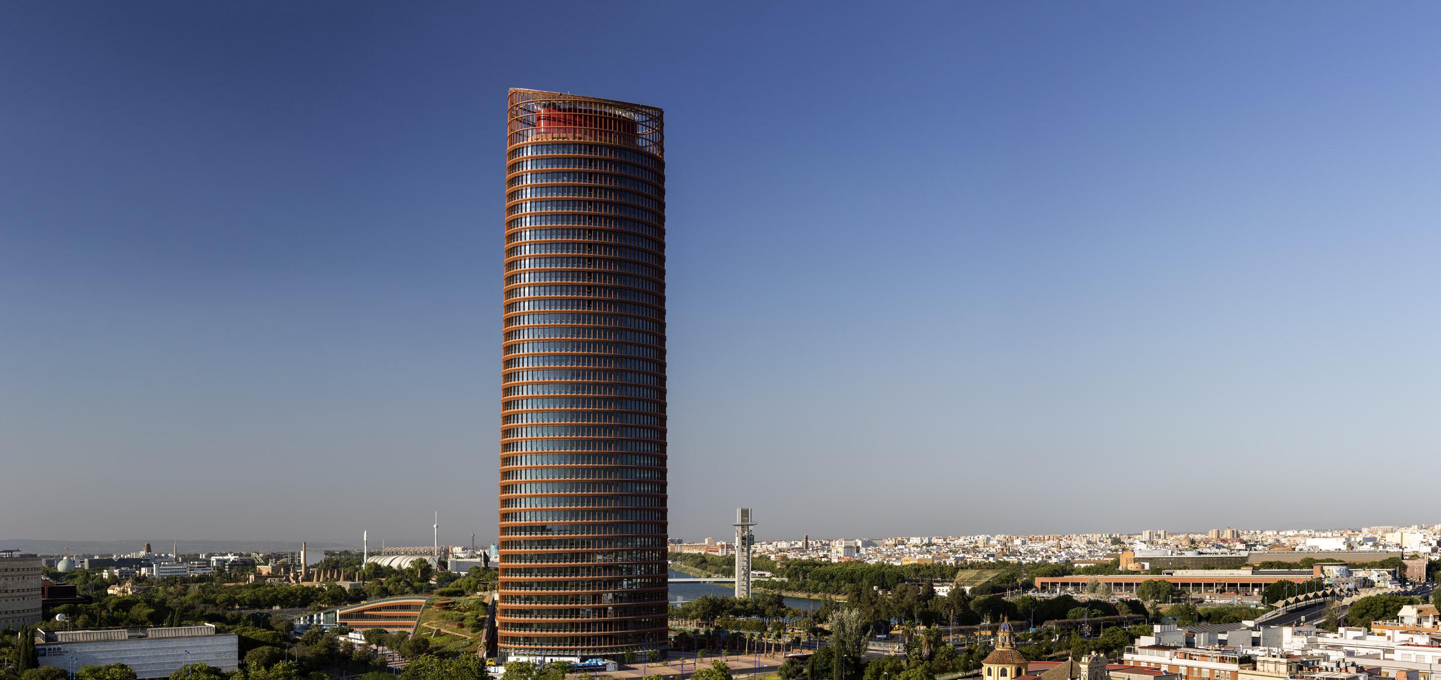 Eurostars Torre Sevilla Exteriör bild